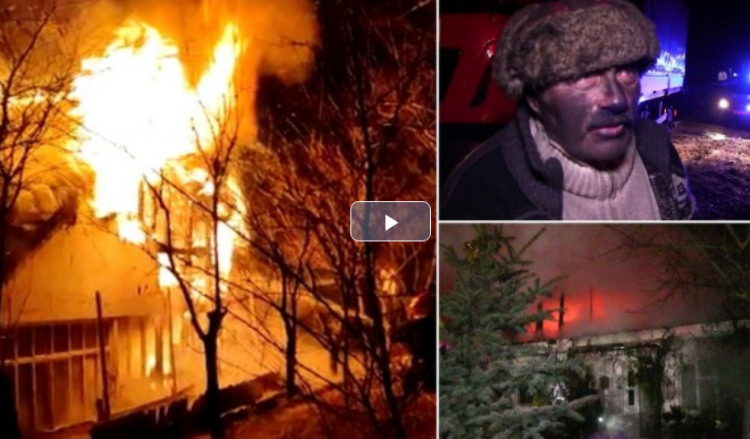 Tragedie în noaptea de Ajun: o femeie a ars de vie