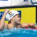 Robert Glinţă, în finala probei de 100 m spate