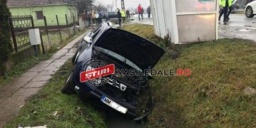 Accident în județul vecin: „Un șofer de duster s-a apucat de arat”