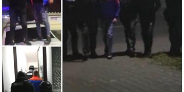 Doi adolescenți s-au urcat pe o mașină de Poliție și s-au filmat cântând manele – video