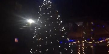Moș Nicolae trece pe la coconii din Călinești