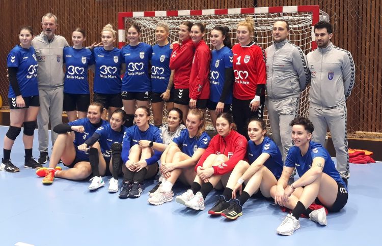 Handbal feminin. CS Minaur a învins HC Zalău în primul meci al triunghiularului din Baia Mare
