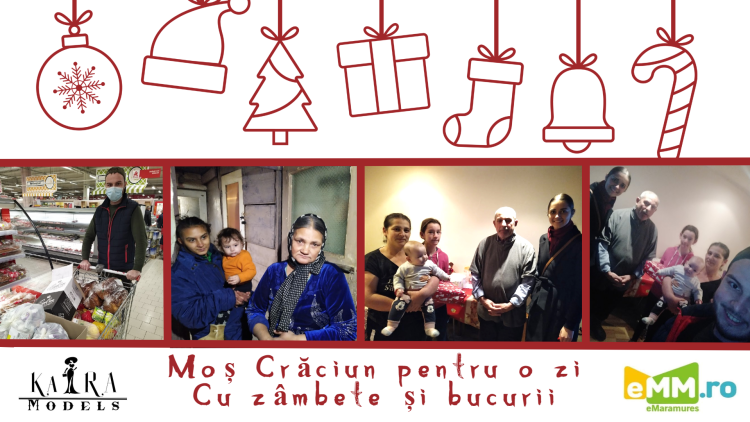 Redacția eMaramureș: Moș Crăciun pentru o zi, cu zâmbete și bucurii
