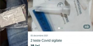 Teste de salivă distribuite în școli, vândute pe internet de părinți și de elevi