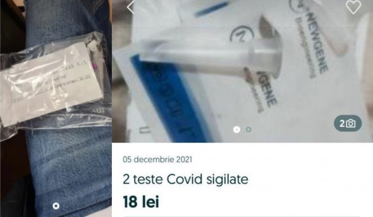 Teste de salivă distribuite în școli, vândute pe internet de părinți și de elevi
