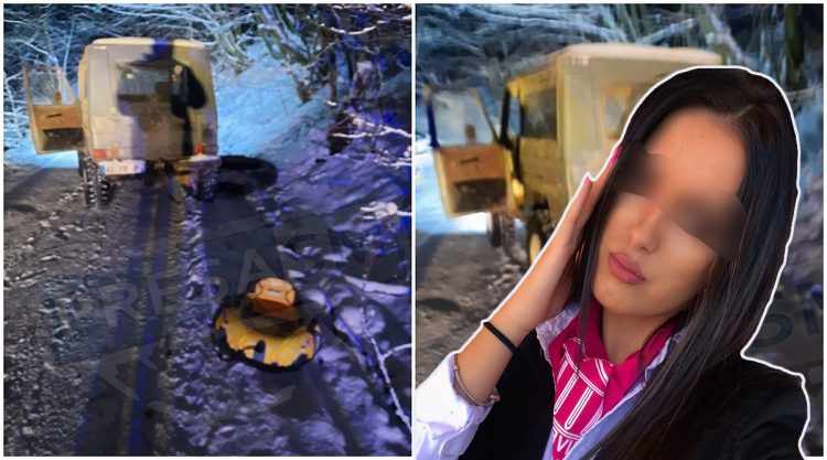 Daniela, tânăra implicată în tragicul accident din Oaș, este în stare critică la Spitalul Judeţean din Baia Mare. Sergiu a decedat pe loc