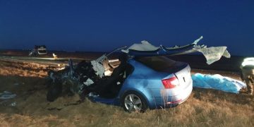 Impact violent! Un șofer a murit, după ce maşina pe care o conducea a fost lovită de o alta care circula pe contrasens