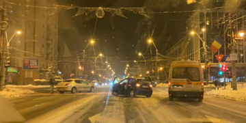 Accident pe Bulevardul Republicii din Baia Mare