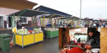 Cum să nu-ți fie milă? E ger de îngheață pietrele și bătrâneii stau să-și vândă produsele