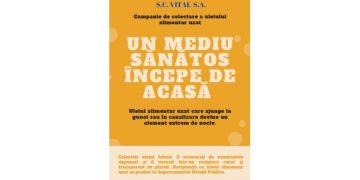 Campanie colectare ulei alimentar uzat – ianuarie 2022