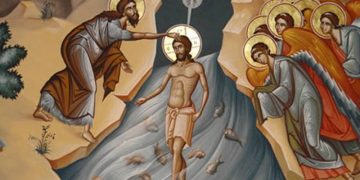 6 ianuarie. Boboteaza, Botezul Domnului, sărbătoare cu cruce roşie 