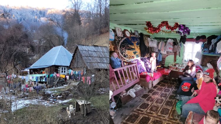 Sus inimile! Ajutăm împreună familia bătută de soartă din Poienile de sub Munte