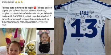 Clubul Minaur Baia Mare este alături de Rebeca, micuța diagnosticată cu o boală nemiloasă