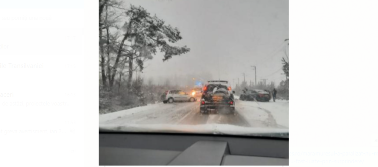 Actualizare: Maramureșul a PARALIZAT! Accident în zona „Două veverițe”! Așteptăm demisia incompetenților
