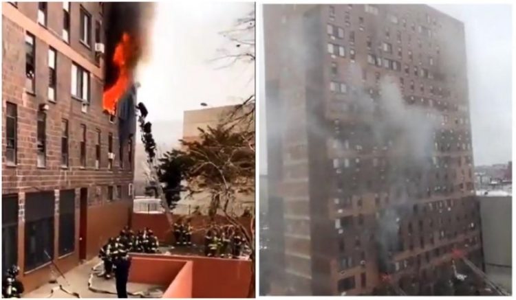 Incendiu devastator într-o clădire din New York. 19 oameni, printre care şi nouă copii, au murit