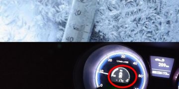 Ger de crapă pietrele în Țara Lăpușului: Termometrele arată -17 grade C