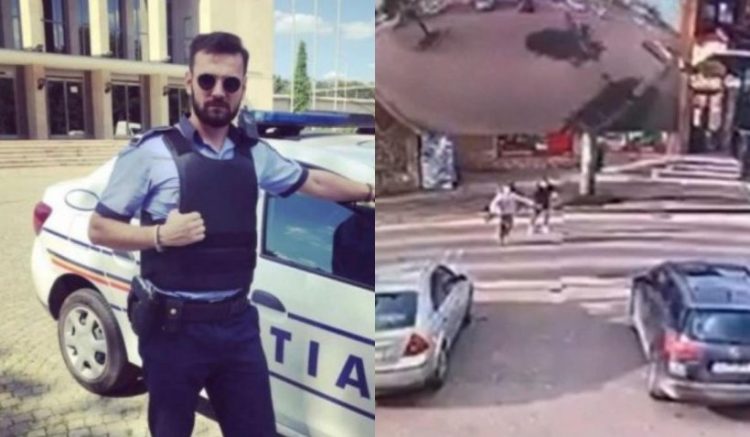 Polițistul care a spulberat două minore pe trecerea de pietoni nu era în misiune. Una dintre copile a murit