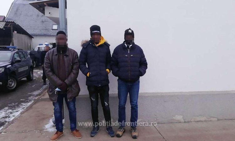 Trei cetăţeni din Congo şi Guineea, opriți din drumul ilegal spre Spațiul Schengen