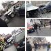 Accident la Ruscova: O victimă încarcerată și 3 autoturisme distruse
