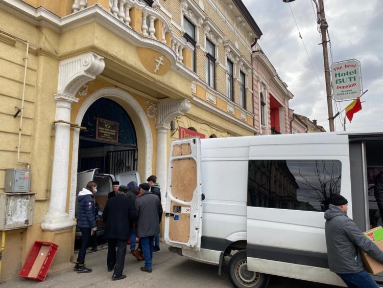 Parohia Ortodoxă Ucraineană Sighet ajută Ucraina