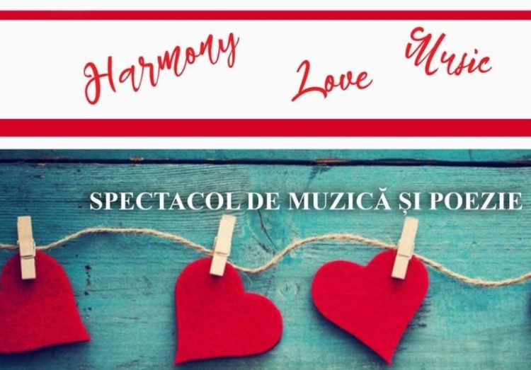 Spectacol comun de muzică și poezie ”Harmony, love, music”. Participa cusanţi ai şcolilor de arte din Baia Mare şi Satu Mare