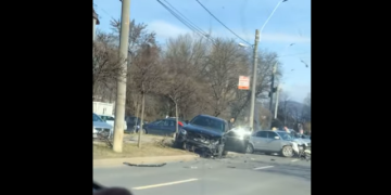 Accident grav în zona Euromedica din Baia Mare