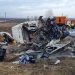 Carnagiu pe o șosea. ȘAPTE MORȚI după ce un camion, o ambulanţă și un autoturism s-au ciocnit violent – FOTO