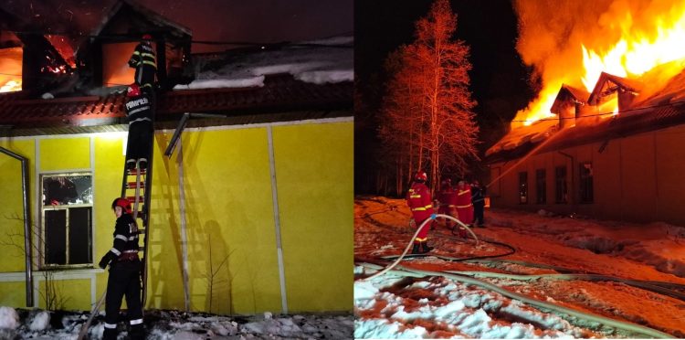 Ipoteză ŞOCANTĂ! Focul de la Cabana Usturoiu a fost pus intenţionat! – VIDEO, GALERIE FOTO