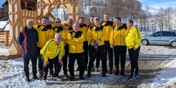 Echipa FC Prietenia, cantonament, fotbal şi relaxare la Ocna Şugatag