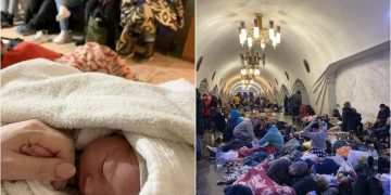 Miracol în timp de război. Un bebeluș s-a născut într-o stație de metrou din Kiev