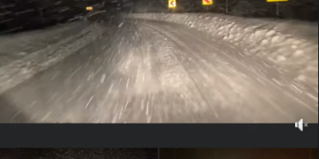 Ninge abundent în Maramureș: Pasul Gutin, greu de trecut. VIDEO