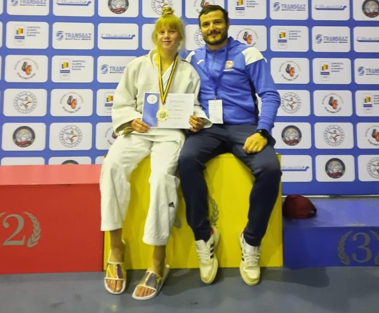 Băimăreanca Suciu AnaMaria, argint la Campionatul Național de Judo, Juniori II