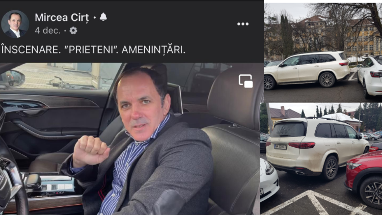 Politrucul de la Primăria Baia Mare parchează pe unde-i taie capul