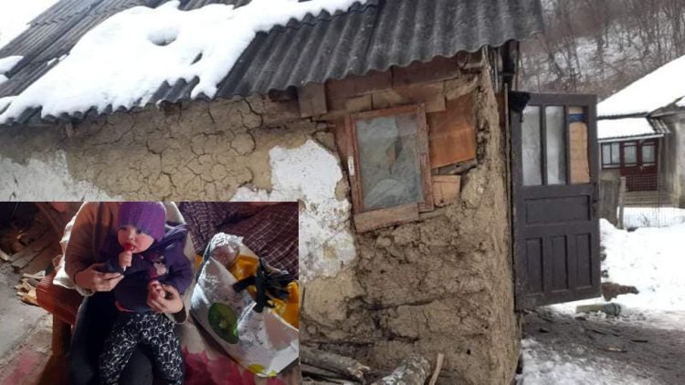 Haideți să-i ajutăm: Copilașul de 2 ani a fost abandonat de părinți și este crescut de bunică