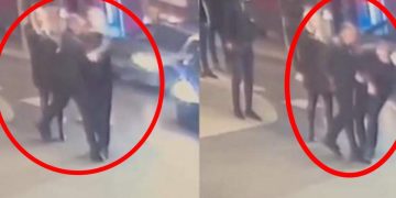 Polițist, snopit în bătaie de un interlop într-o parcare