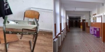 Incident grav într-o școală din Sighetu Marmației. Trei elevi de clasa a VII-a, posibil băuţi, au devastat o sală de clasă, sub privirile profesorilor