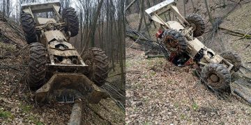 Maramureșean mort într-un accident de muncă. S-a răsturnat cu taful