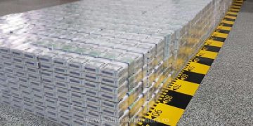 Țigări de contrabandă de peste 58.000 lei, ascunse în vegetaţie, pe marginea unui canal de drenaj