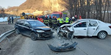 Detalii despre accidentul de la Șurdești. O persoană de 47 de ani a ajuns la spital