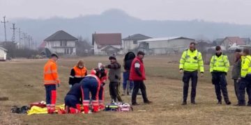 CĂTĂLINA – 2 muncitori au fost electrocutați, unul mortal, de un cablu rupt de la rețeaua de înaltă tensiune