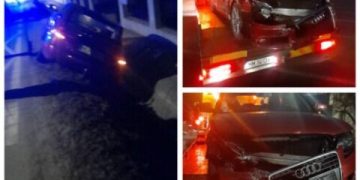 OBOSEALA LA VOLAN – În Buciumi, un șofer din Neamț și-a băgat soția în spital după ce a ajuns cu mașina într-un șanț