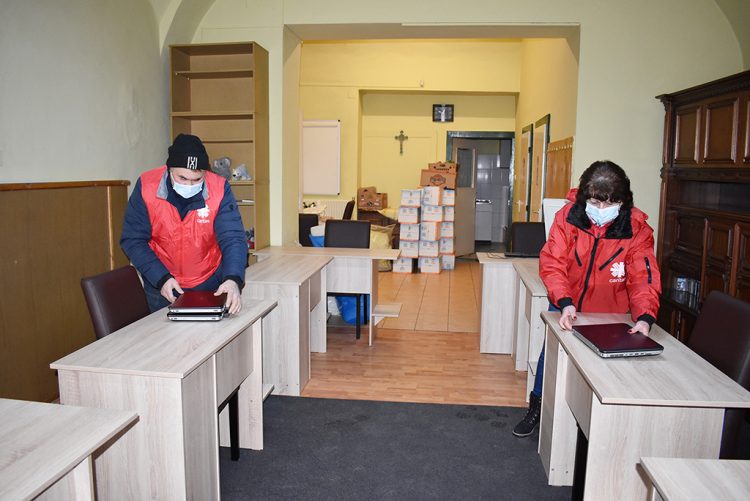 Centru de asistență pentru refugiați la Sighetu Marmaţiei, deschis de Caritas