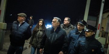 Premierul Ungariei, Viktor Orbán, în control în vama Petea – Csengersima. Pregătiri pentru valul de refugiaţi de săptămâna viitoare