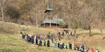 Pe Calea Crucii lui Isus, pe Dealul Crucii din Baia Mare