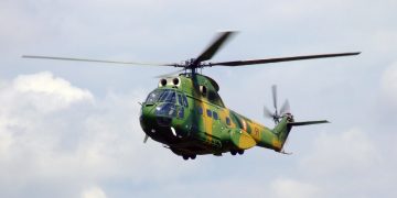 PANICĂ ÎN JUDEȚ: Elicopter militar deasupra Băii Mari