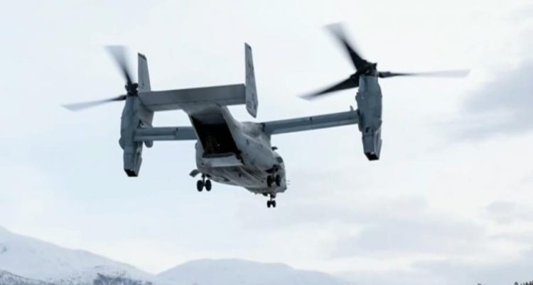 Un avion militar american cu patru persoane la bord s-a prăbuşit în Norvegia