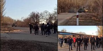 Momentul în care un soldat rus se predă cu tot cu tanc, pentru o sumă de bani şi cetăţenia ucraineană