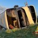 Un autobuz care transporta zeci de ucraineni s-a răsturnat în Italia: un mort şi mai mulţi răniţi