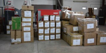 Sprijin umanitar, în valoare de 30.100 lei, oferit Ucrainei de angajaţii Penitenciarului Baia Mare