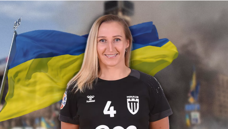 Handbalista ucraineană de la Minaur Baia Mare a transmis un mesaj răsunător: „Cum ne-am unit noi, o puteți face și voi!”